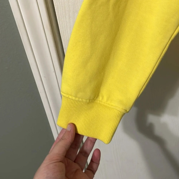 Columbia Sunny Yellow Hooded Sweatshirt Size Large - Picture 4 of 7